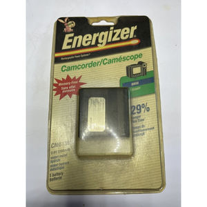 Energizer Camcorder Battery CM6136 New In Sealed Blister Card